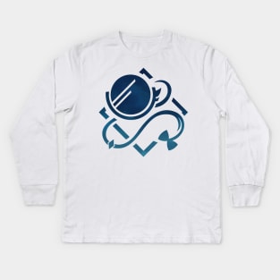 Genshin Impact Charlotte Emblem - Constellation Kids Long Sleeve T-Shirt